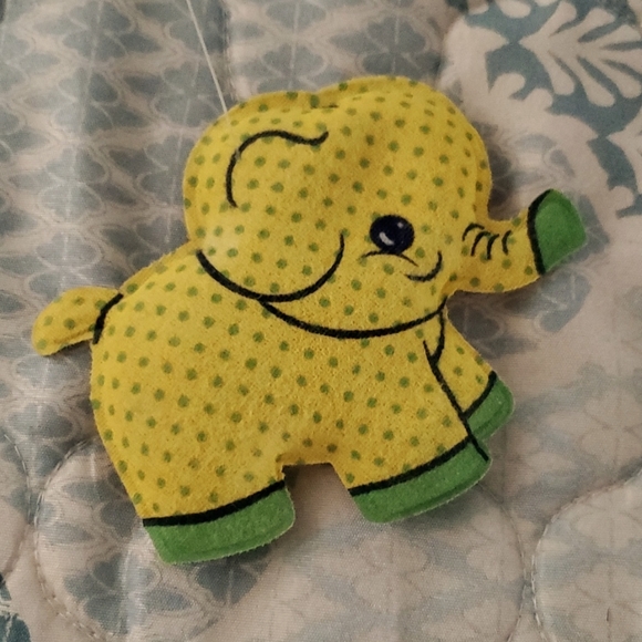 VTG Nursery Musical Mobile Crib Mount Or Wall Toy Decor Baby Elephant Kitty Pup - Picture 5 of 16